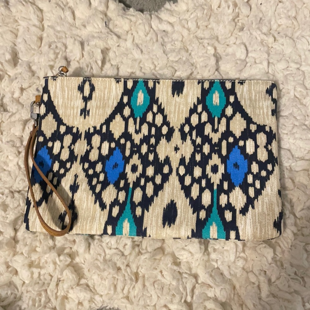 Banana Republic Ikat Wristlet